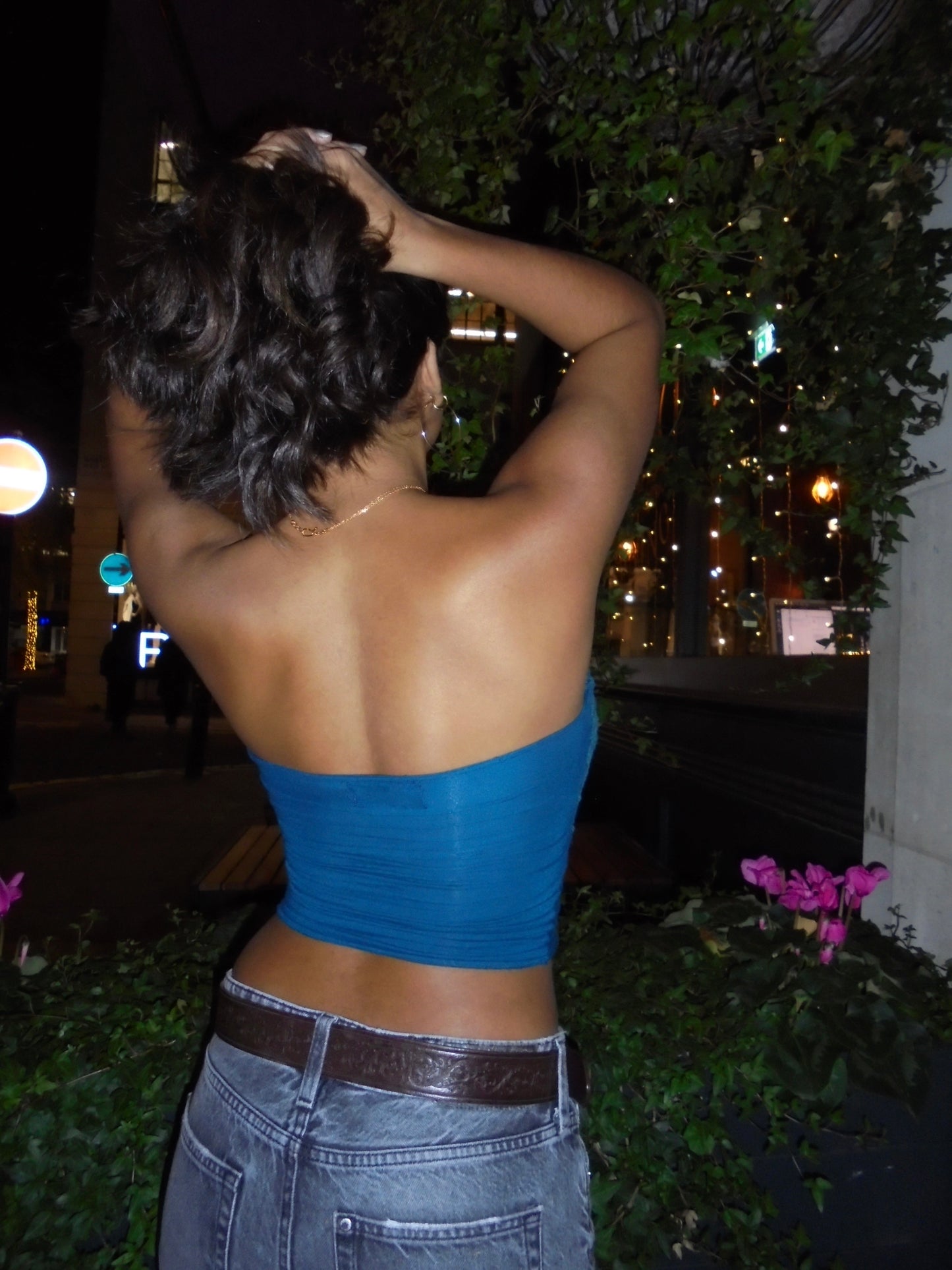 Royal Blue Isabella Tube Top