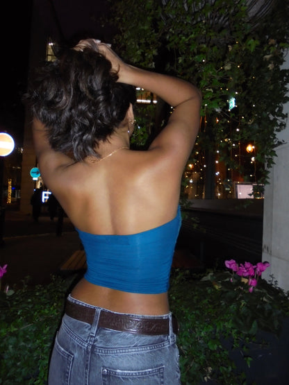 Royal Blue Isabella Tube Top