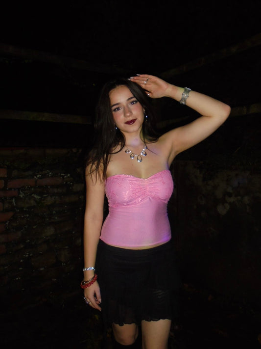 Baby Pink Isabella Tube Top