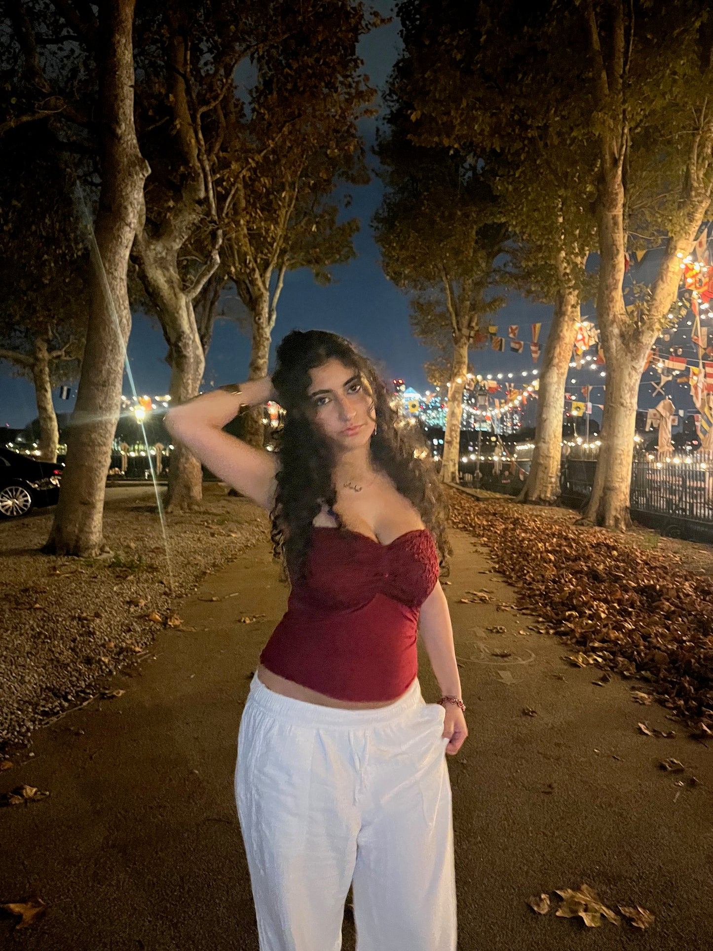 Red Isabella Tube Top